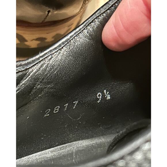 Harris Firenze 2817 Men's Handmade Italy Dress Sneakers Crocodile Print - 9.5 - Picture 8 of 10